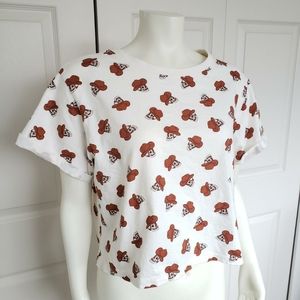 Vibe N Western Skull Cowboy Crop Top